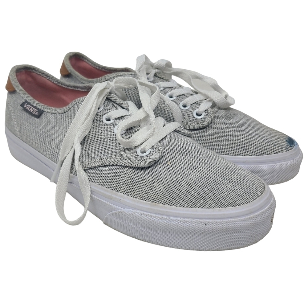 Vans Ultracrush | Women's Gray Skate Lace Up Canvas Sneakers (US Size 9)